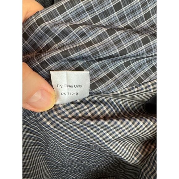 JOSEPH ABBOUD gray herringbone wool blend mens suit jacket blazer 2XLT NWT - Picture 14 of 14